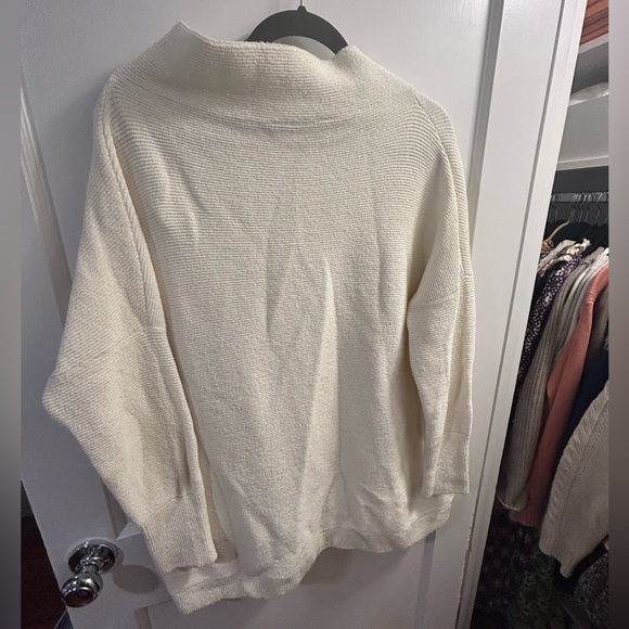 Free people ottoman slouch sweater ivory - Picture 3 of 4